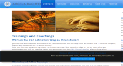 Desktop Screenshot of angela-bachfeld.com